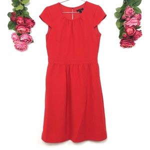 J. Crew Little red dress